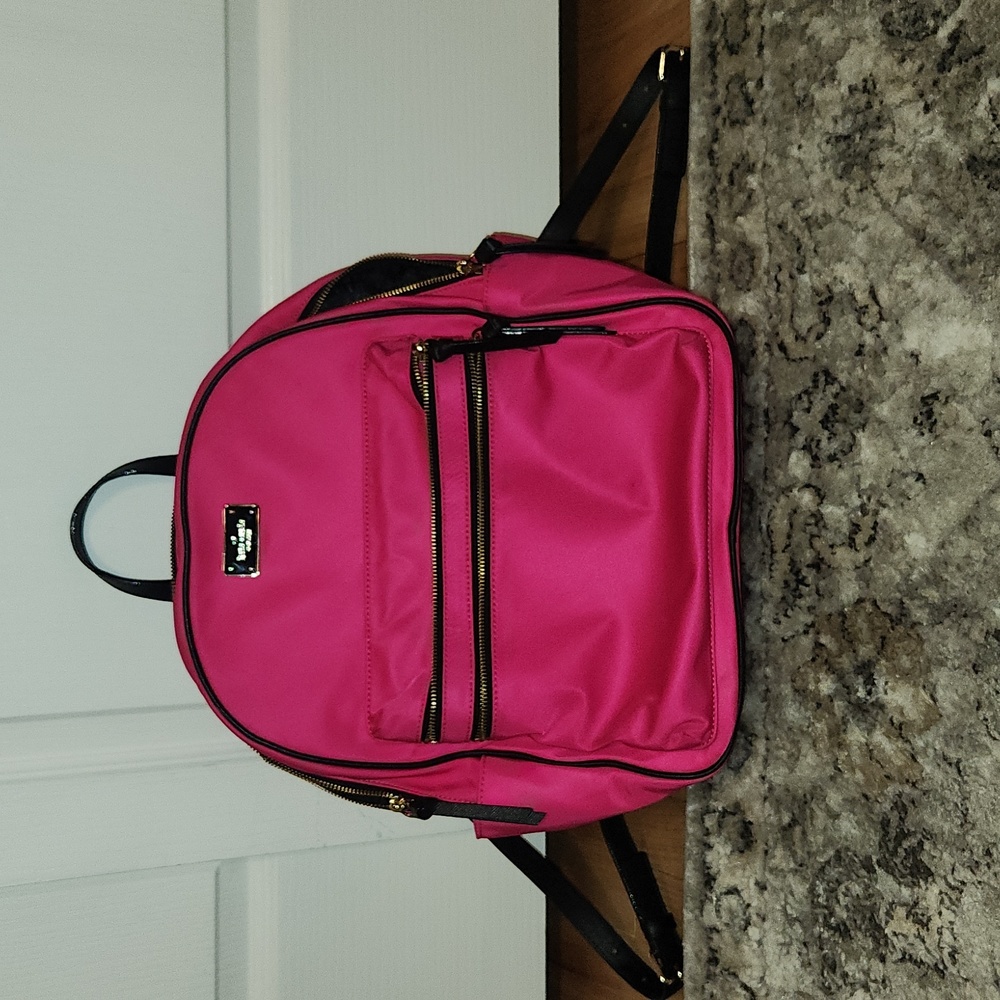 Hot pink Kate spade backpack